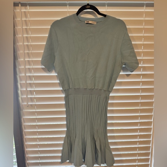 Zara Dresses & Skirts - Zara Light Blue Mini Dress
